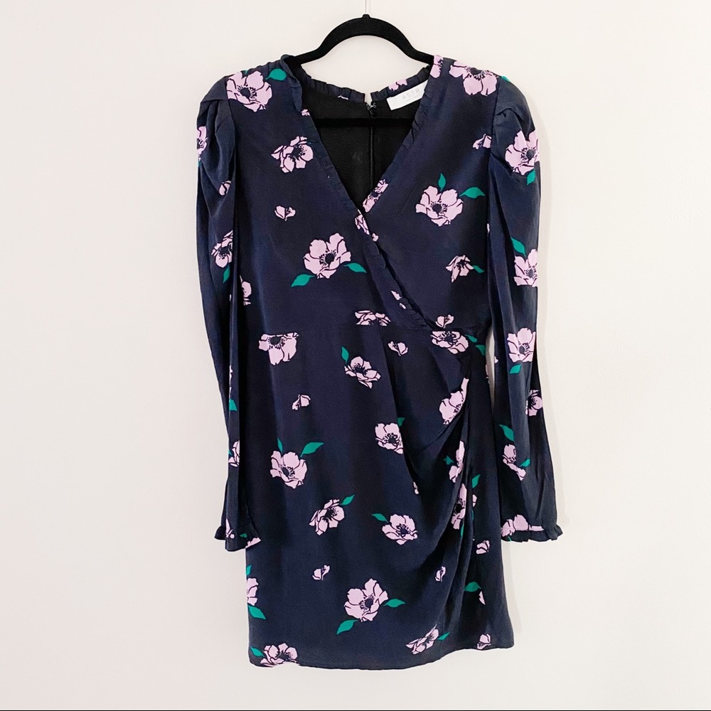 ASTR The Label Mini Dress With Puff Sleeves